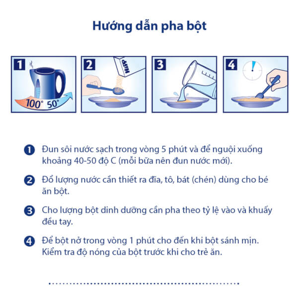 Sản phẩm dinh dưỡng Hipp (Bột sữa ngũ cốc dinh dưỡng tổng hợp, mận tây) dành cho trẻ từ 6 tháng tuổi