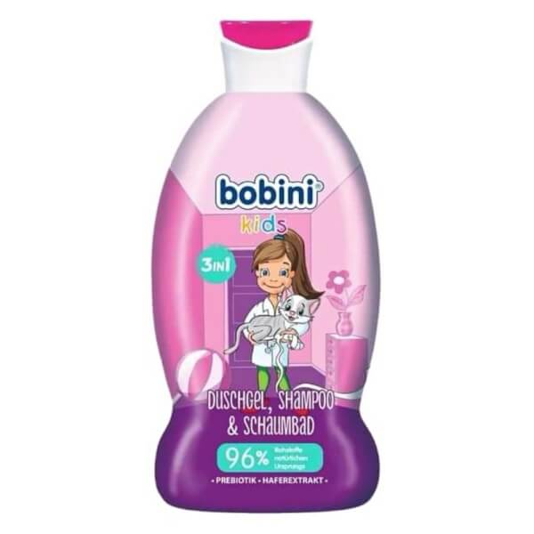 Dầu gội và tắm dưỡng thể Bobini dành cho trẻ em 3&1 Bác sỹ nhỏ 330ml