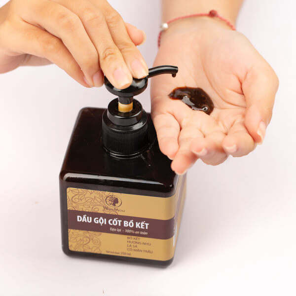 Dầu gội cốt bồ kết Wonmom 250ml