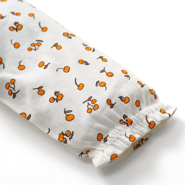 Bodysuit SS dài vải Cotton, Animo I1221015 (0-12M,Trắng)