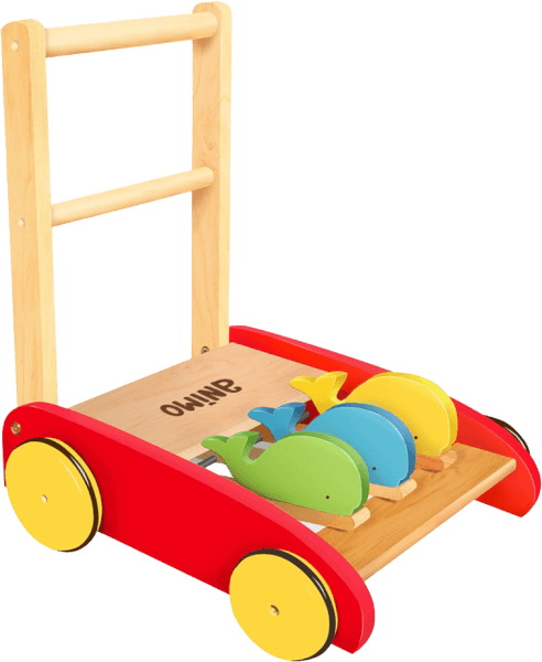 Xe tập đi gỗ cho bé Animo