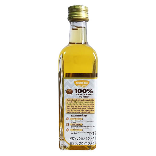 Dầu Óc Chó Nguyên Chất Thuyền Xưa Ăn Dặm Cho Con 65ml