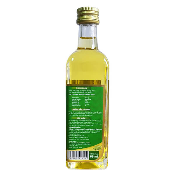 Dầu Sachi Nguyên Chất Thuyền Xưa Ăn Dặm Cho Con 65ml