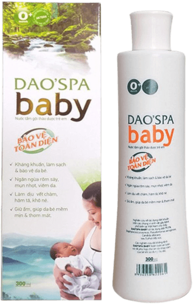Nước Tắm gội thảo dược Trẻ em Dao'Spa Baby (300ml)