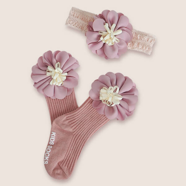 Set băng đô cho bé 3 món Animo A2110_JK025 (Hồng)