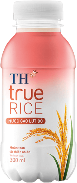 Nước Gạo Lứt Đỏ TH True Rice 300ml