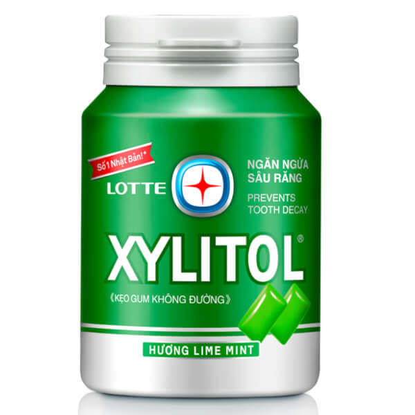 Kẹo Gum Xylitol LimeMint 63.8g