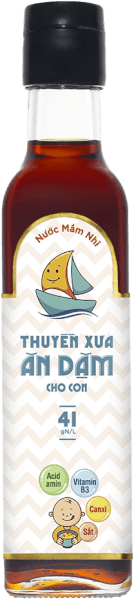 Nước Mắm Nhĩ Thuyền Xưa Ăn Dăm Cho Con 41 Độ Đạm 250ml