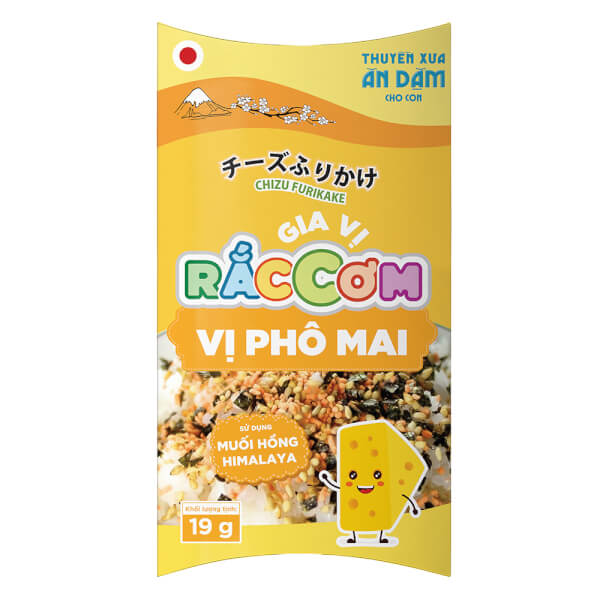 Combo 2 Thuyền Xưa Ăn Dặm Cho Con  - Gia vị rắc cơm  - Vị Cá Phô Mai 19gr