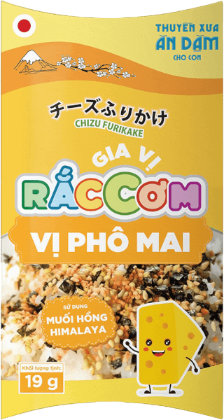 Thuyền Xưa Ăn Dặm Cho Con  - Gia vị rắc cơm  - Vị Cá Phô Mai 19gr