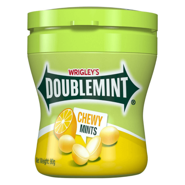 Kẹo nhai DM Hương Chanh Bạc Hà 80g