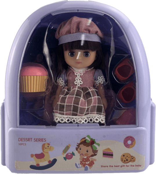 Balo nhập vai búp bê và thức ăn CY285049