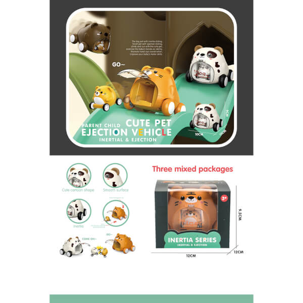 Xe trớn mẹ con CY369517 (Vàng)