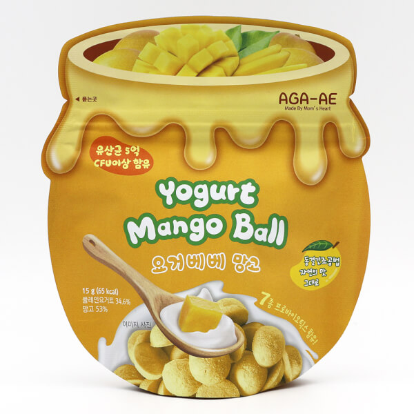 Combo 2 Snack sữa chua sấy khô AGA-AE vị xoài (20g)