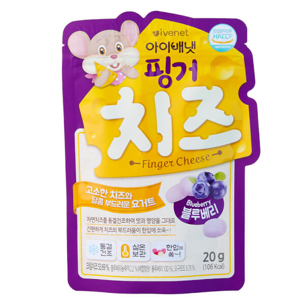 Bánh phô mai Finger Cheese Ivenet vị việt quất