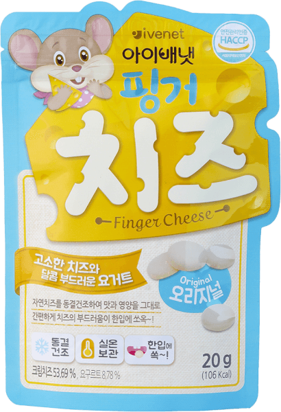 Bánh phô mai Finger Cheese Ivenet vị truyền thống