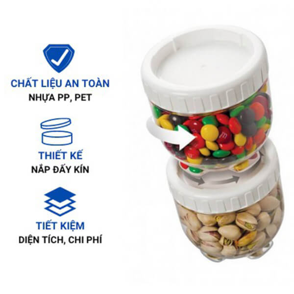 Hộp đựng thực phẩm Interlock 150ml