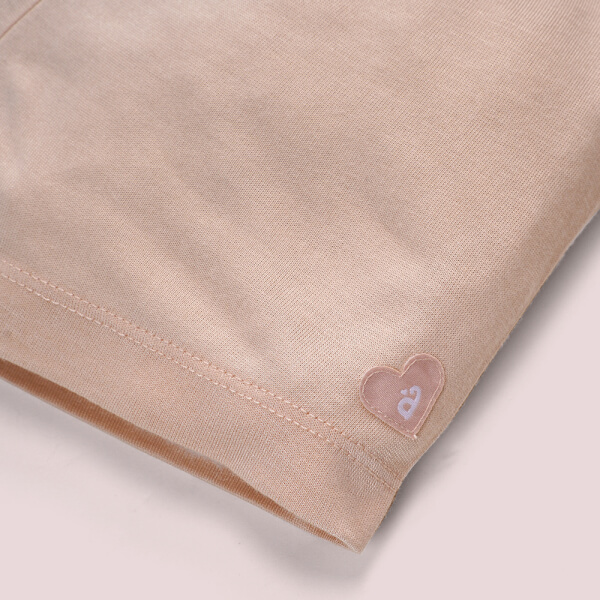 Bộ sơ sinh tính năng ngắn, vải lưới Animo I0322017 (0-12M,Beige)