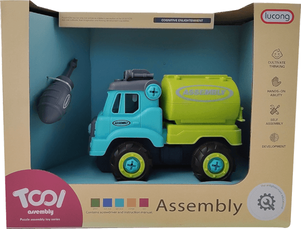 Xe tải chở nước lắp ráp kèm tua vít RFD367108