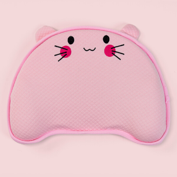 Gối memory foam hỗ trợ đầu cho bé Animo B2201_DQ005 (PUB103,Hồng)
