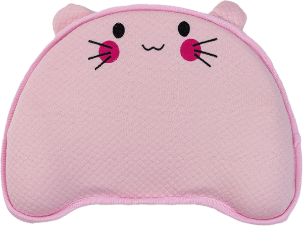 Gối memory foam hỗ trợ đầu cho bé Animo B2201_DQ005 (PUB103,Hồng)