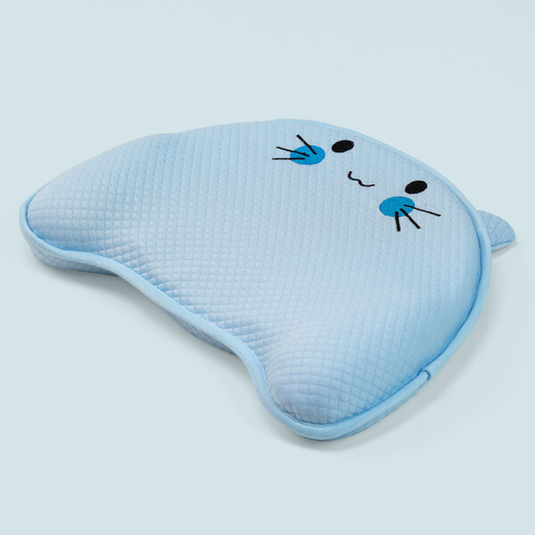 Gối memory foam hỗ trợ đầu cho bé Animo B2201_DQ005 (PUB103,Xanh)