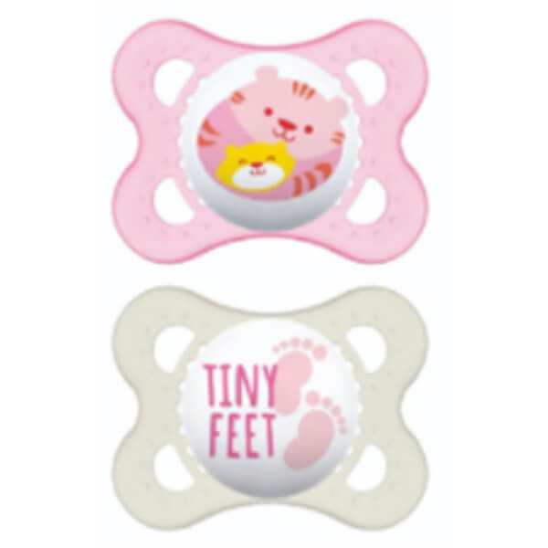 Ty ngậm Mam Original 2-6m (girls) (2 cái/set)