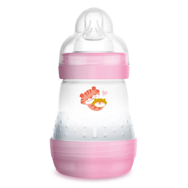 Combo 2 Bình sữa Mam Easy Start Anticolic (chống đầy hơi, 160ml, hồng)