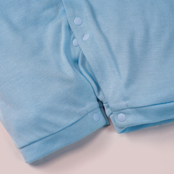 Bodysuit tính năng đùi, vải lưới Animo I0322031 (0-12M,Xanh)