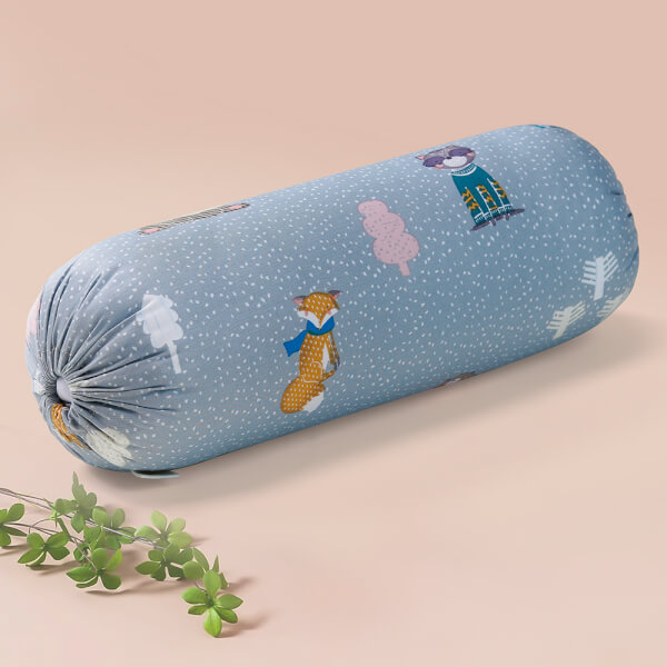 Gối ôm nhỏ cho bé Animo B2203_HV012 (17x38cm,Xám)