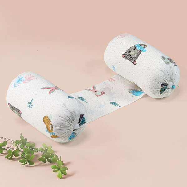 Gối chặn sơ sinh Animo B2203_HV010 (Trắng)