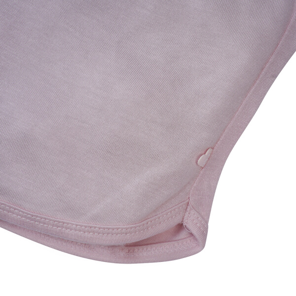 Bộ sơ sinh tính năng ngắn, vải lưới Animo I0322013 (0-12M,Hồng)