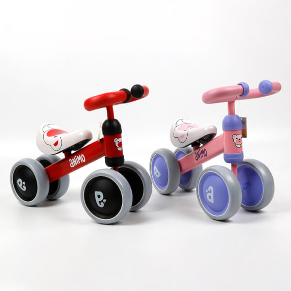 Xe chòi chân tay lái quạt QT-8095C (Hồng)