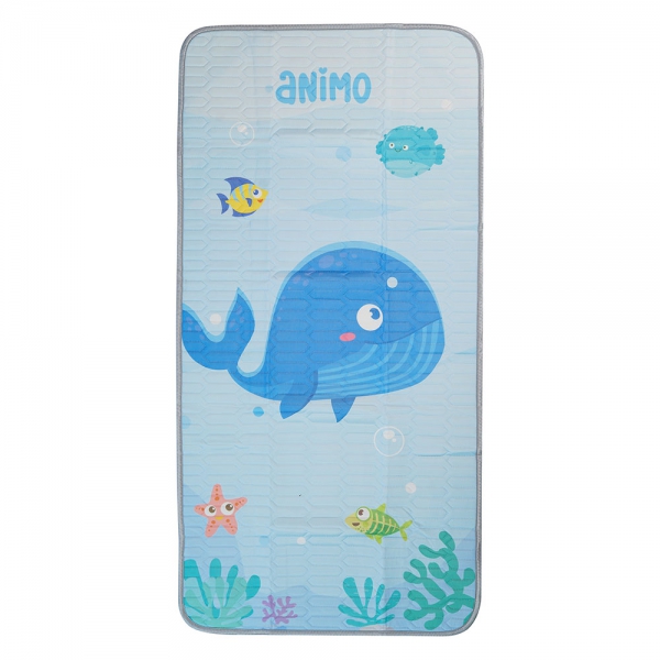 Chiếu điều hòa cao cấp cho bé Animo cá voi (60x120cm)