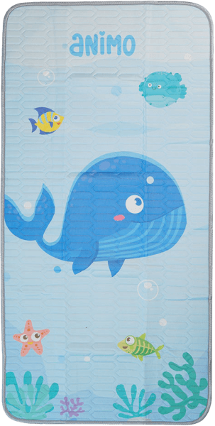 Chiếu điều hòa cao cấp cho bé Animo cá voi (60x120cm)