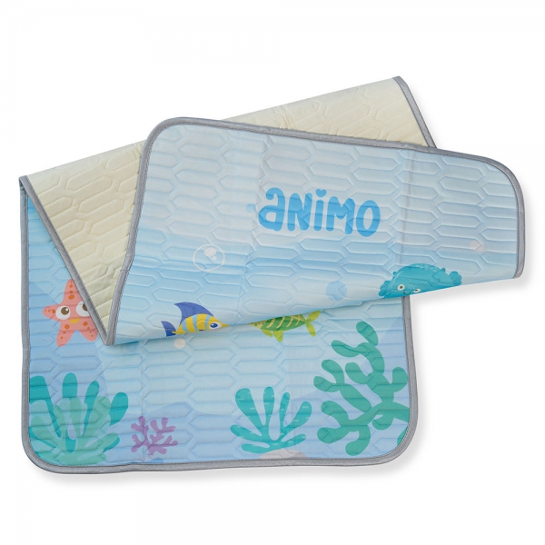 Chiếu điều hòa cao cấp cho bé Animo cá voi (60x120cm)