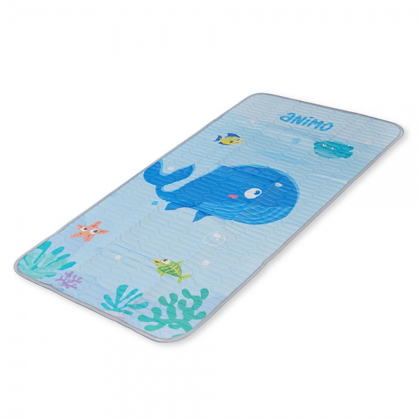 Chiếu điều hòa cao cấp cho bé Animo cá voi (60x120cm)