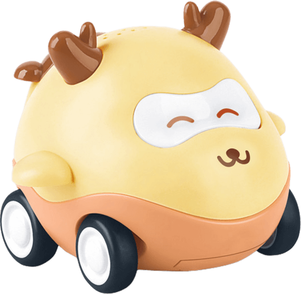 Đồ chơi xe chạy trớn có nhạc và đèn CY271962 (Vàng)