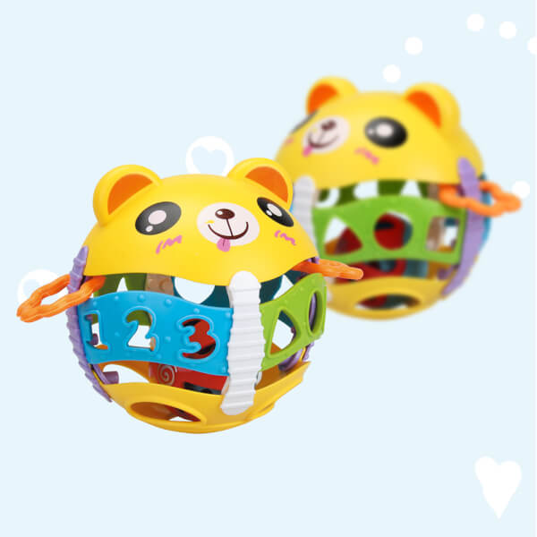 Xúc xắc quả bóng mặt gấu cute CY166971