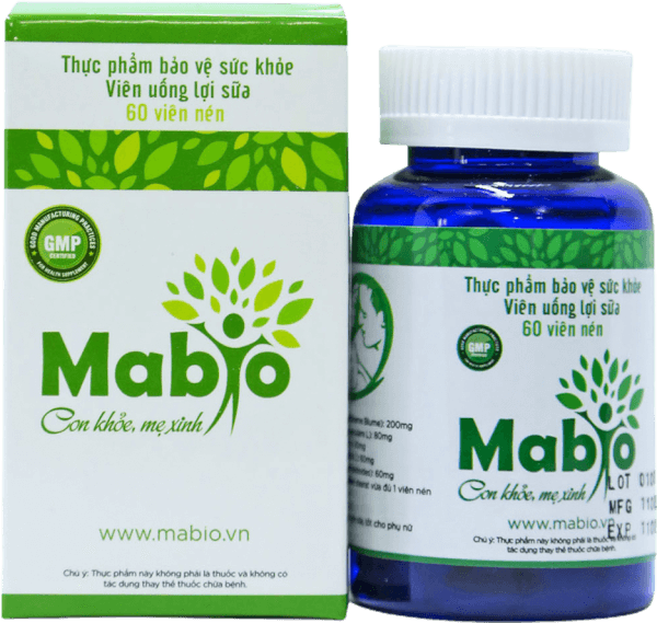 Thực phẩm bảo vệ sức khỏe viên uống lợi sữa Mabio