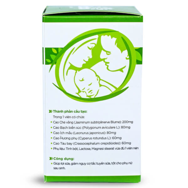 Thực phẩm bảo vệ sức khỏe viên uống lợi sữa Mabio