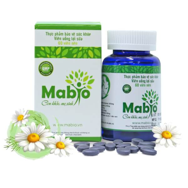 Thực phẩm bảo vệ sức khỏe viên uống lợi sữa Mabio