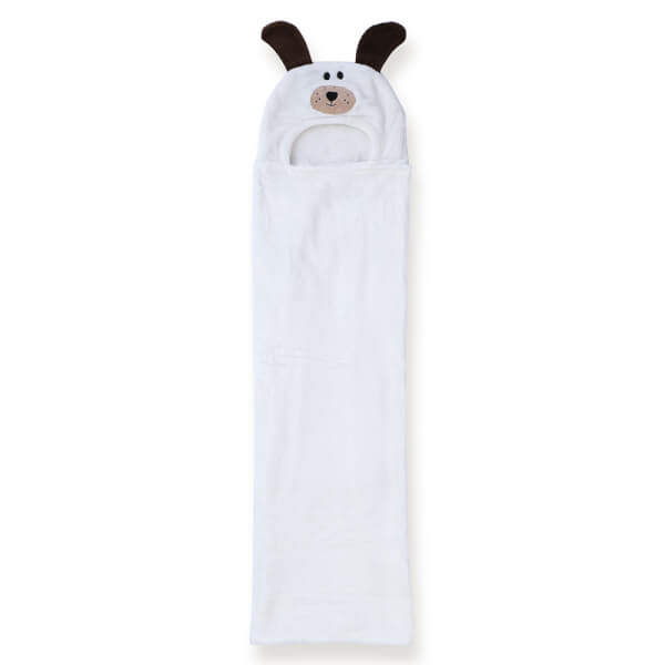 Khăn choàng ủ tắm hình con chó Animo B2207_NK004 (75x100 cm, Kem)