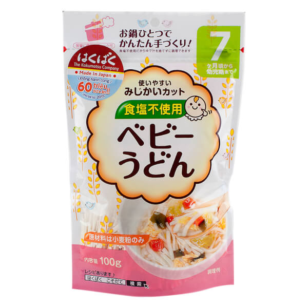 Mì ăn dặm Hakubaku - Mì Udon Baby