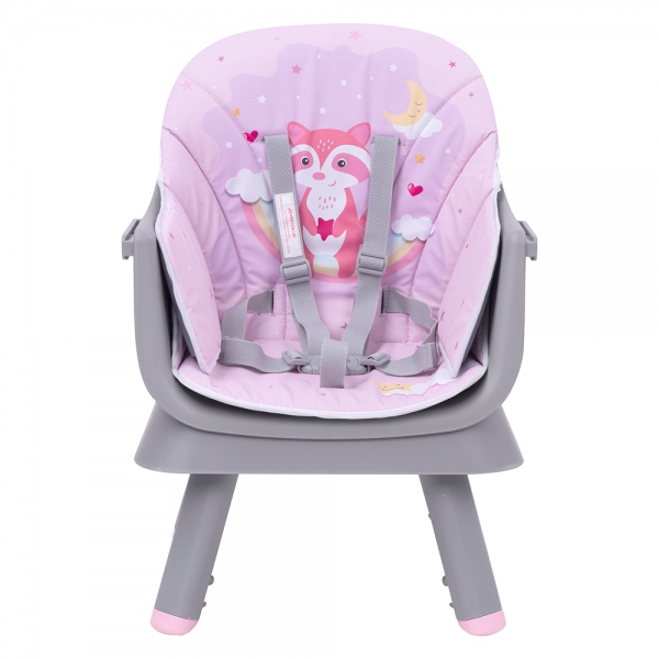 Ghế ăn đa năng 5 trong 1 cho bé Akigo (Hồng, HCY015)