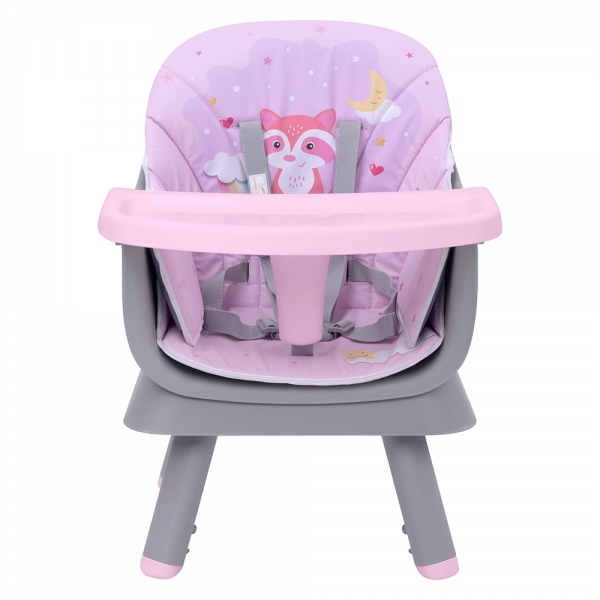 Ghế ăn đa năng 5 trong 1 cho bé Akigo (Hồng, HCY015)