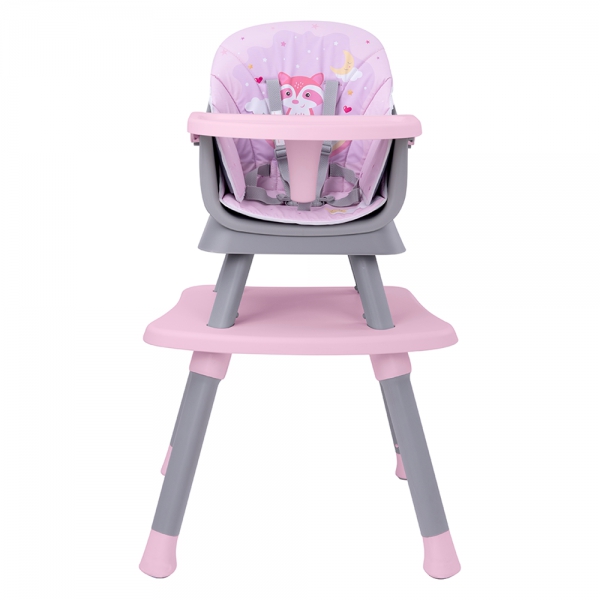 Ghế ăn đa năng 5 trong 1 cho bé Akigo (Hồng, HCY015)