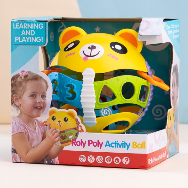 Xúc xắc quả bóng mặt gấu cute CY166971