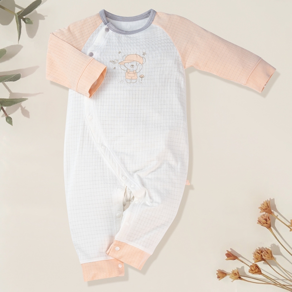 Body tính năng dài Chống muỗi Animo VĐ722027 (0-12M,Cam)