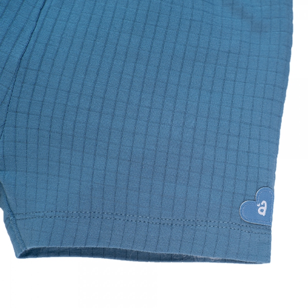 Bộ sơ sinh tính năng ngắn Chống muỗi Animo VĐ722014 (0-24M,Xanh)